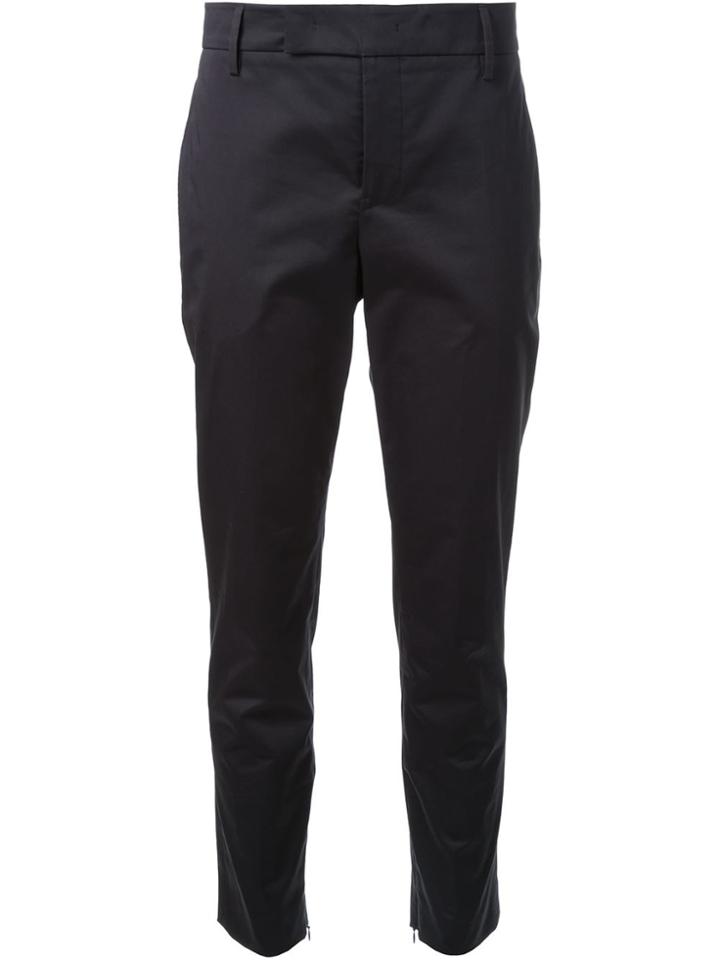 Jil Sander Straight Trousers - Black
