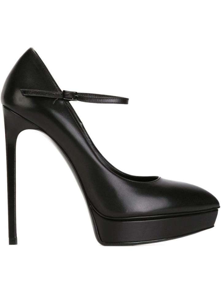 Saint Laurent Saint Laurent 416435c2000 Black Calf Leather -