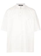 À La Garçonne Oversized Polo Shirt - White