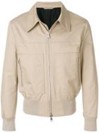 Ami Alexandre Mattiussi Zipped Jacket - Nude & Neutrals