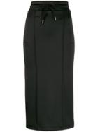 Palm Angels Fitted Sweat Skirt - Black