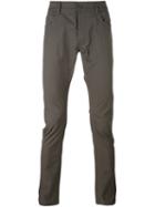 Rick Owens Slim-fit Jeans, Men's, Size: 46, Grey, Cotton/spandex/elastane