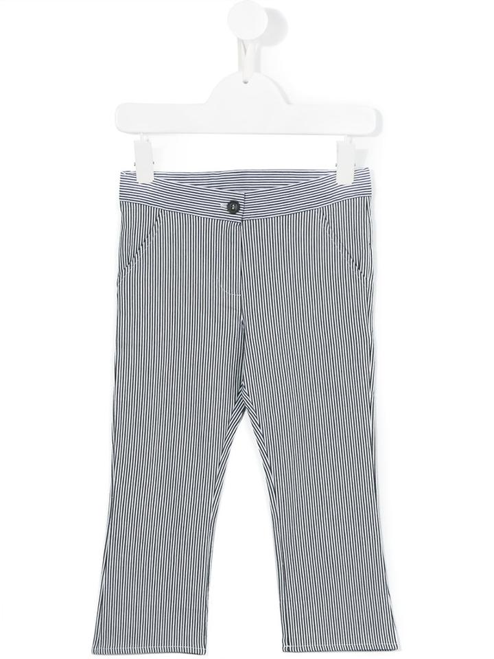 Douuod Kids Striped Trousers, Girl's, Size: 8 Yrs, Blue