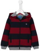 Fay Kids Striped Hoodie, Boy's, Size: 12 Yrs, Blue