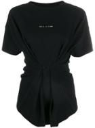 1017 Alyx 9sm Short Sleeve Cinched T-shirt - Black