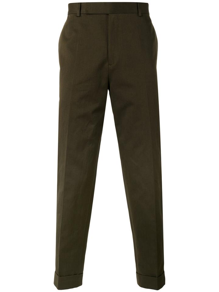 Paul Smith - Loose Fit Trousers - Men - Cotton - 30, Green, Cotton