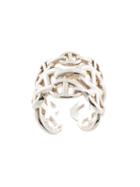 Hermès Pre-owned Logos Ring - Silver