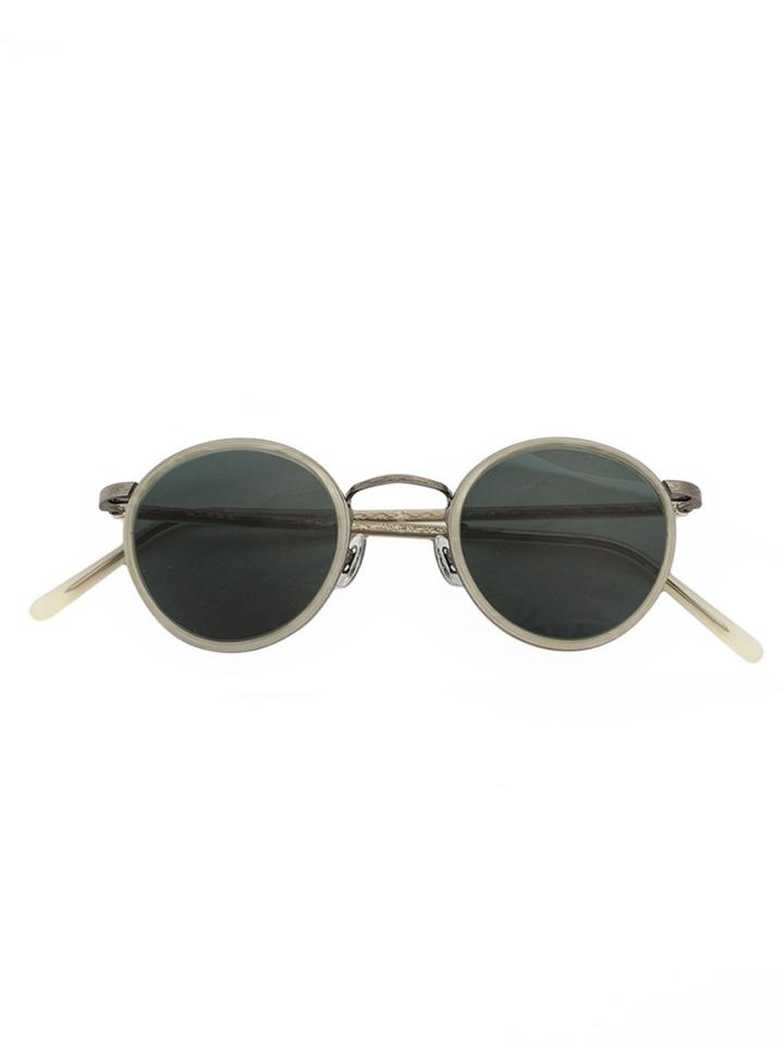 Hakusan Round Shaped Sunglasses - Nude & Neutrals