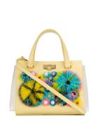 Giancarlo Petriglia Pailette Appliqué Tote - Yellow