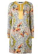 Etro Arabesque Print Dress, Women's, Size: 50, Viscose