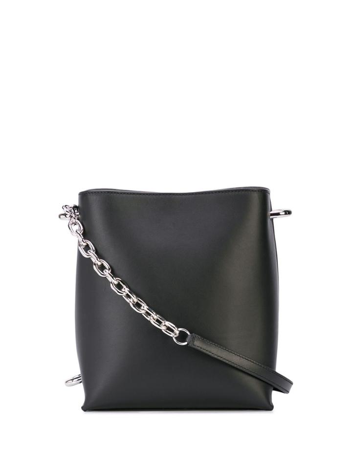 Paco Rabanne Chain-embellished Shoulder Bag - Black