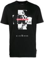 John Richmond Meterson Photo Print T-shirt - Black