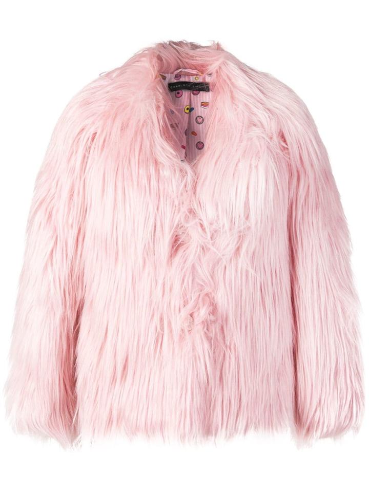 Charlotte Simone Short Coat - Pink