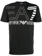 Ea7 Emporio Armani Large Logo T-shirt - Black