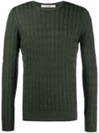 La Fileria For D'aniello Cable-knit Sweatshirt - Green