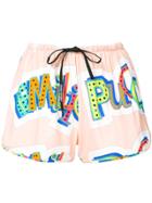 Emilio Pucci Logo Print Shorts - Multicolour