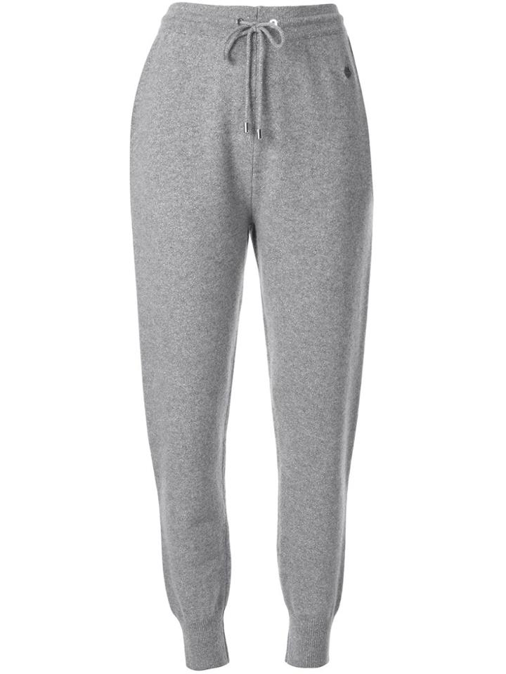 Markus Lupfer Drawstring Track Trousers - Grey