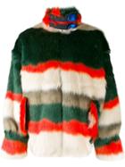 Quetsche Colour-block Jacket - Green