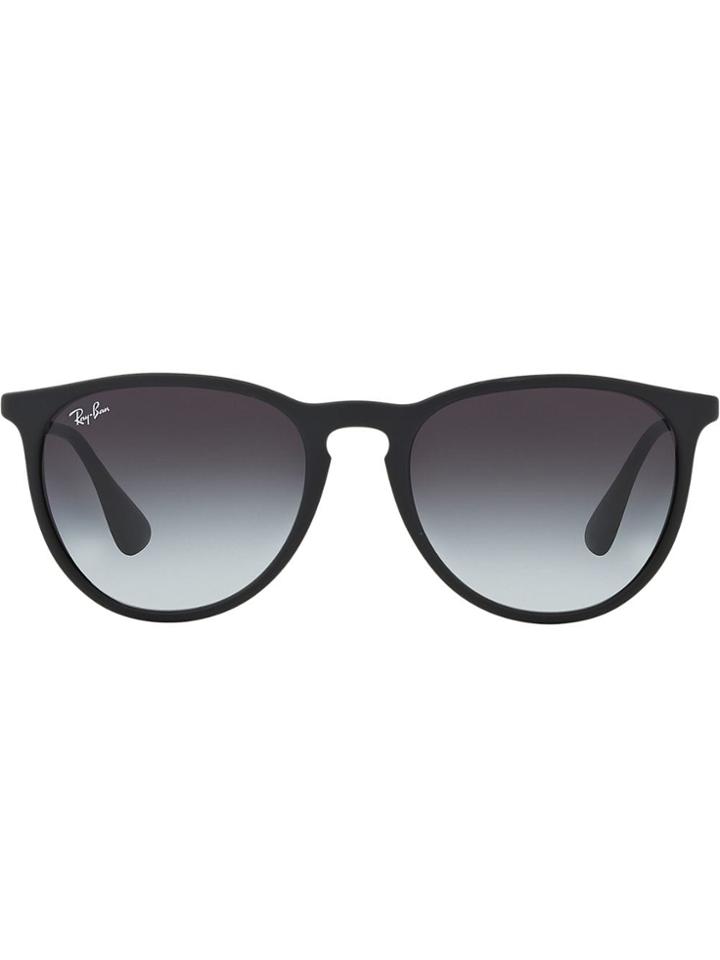 Ray-ban Erika Round-frame Sunglasses - Black