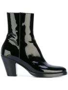 A.f.vandevorst Patent Ankle Boots - Black