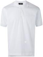Dsquared2 Polo Shirt, Men's, Size: 50, White, Cotton/spandex/elastane