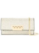Zac Zac Posen Earthette Glitter Clutch Bag - Metallic