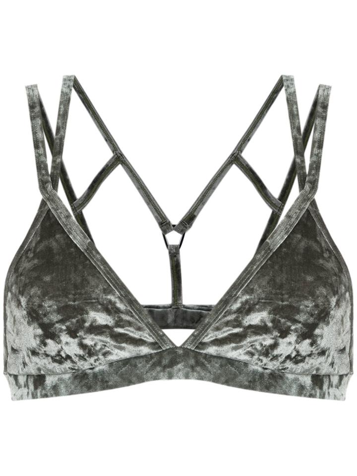Track & Field V-neck Top - Green