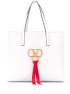 Valentino Valentino Garavani Vring Tote Bag - White