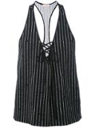 Ssheena - Tank Top - Women - Polyester/viscose - M, Black, Polyester/viscose