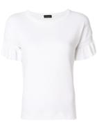 Roberto Collina Ruched T-shirt - White