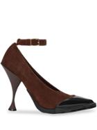 Burberry Toe Cap Pumps - Brown