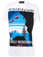Dsquared2 Lonely Woodsman T-shirt - White