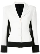 Gloria Coelho Bicolor Slim Fit Blazer - Multicolour