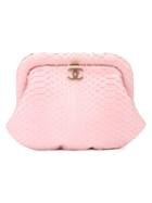 Chanel Vintage Small Embossed Clutch