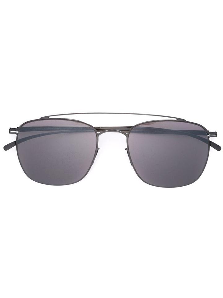 Mykita - 'mykita X Maison Margiela' Sunglasses - Unisex - Titanium - One Size, Grey, Titanium