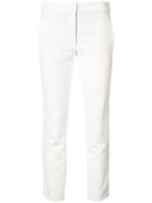 Tibi Side Buttoned Trousers - White