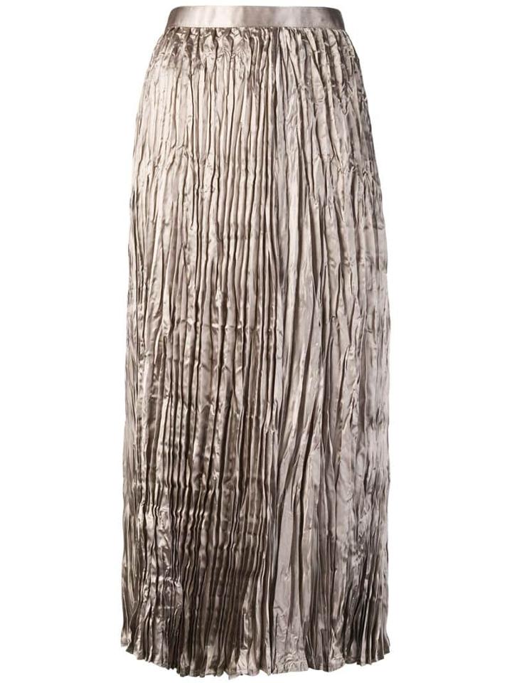 Junya Watanabe Pleated Skirt - Neutrals