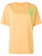 Julien David Round Neck T-shirt - Yellow