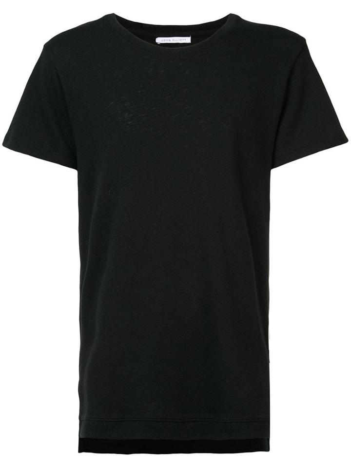 John Elliott - Mercer T-shirt - Men - Cotton/polyester - Xxl, Black, Cotton/polyester