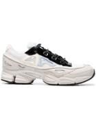 Adidas By Raf Simons Nude And Black Ozweego Iii Leather Sneakers -