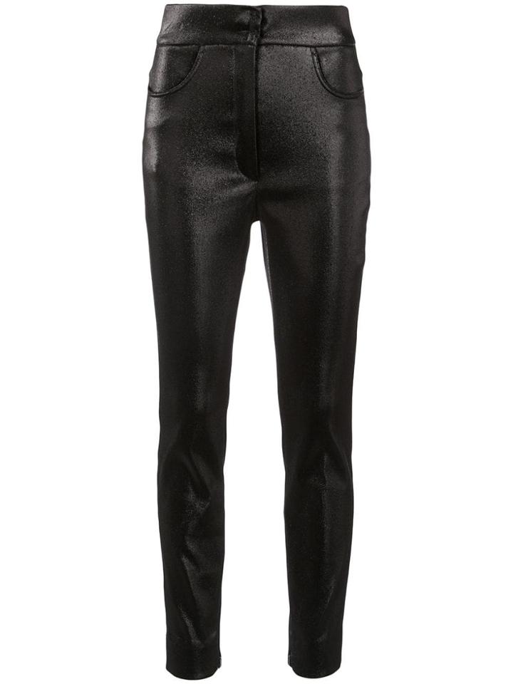 Dolce & Gabbana High-rise Skinny Trousers - Black