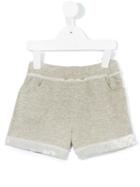 Lapin House - Hem Detail Sweatshorts - Kids - Cotton/nylon/tactel - 8 Yrs, Girl's, Nude/neutrals