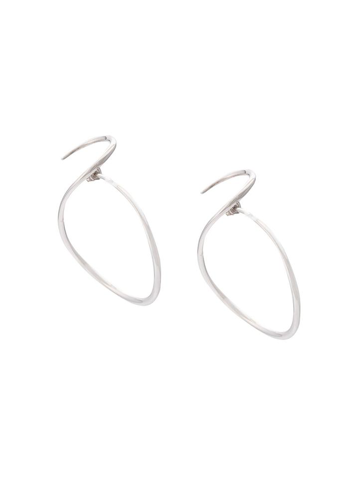 Charlotte Chesnais Looping Earring - Grey