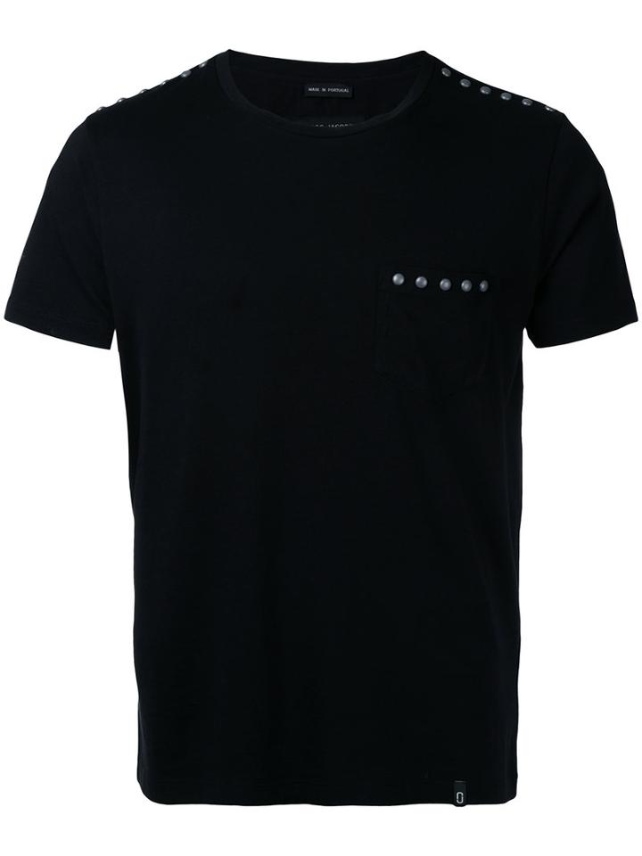 Marc Jacobs - Studded T-shirt - Men - Cotton - M, Black, Cotton