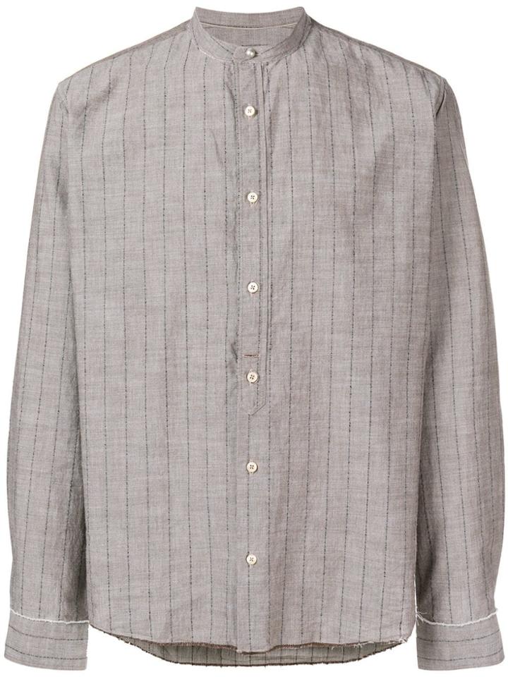 Al Duca D'aosta 1902 Striped Shirt - Grey
