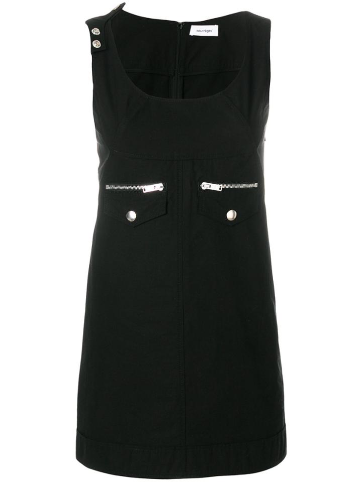 Courrèges Tank Dress - Black