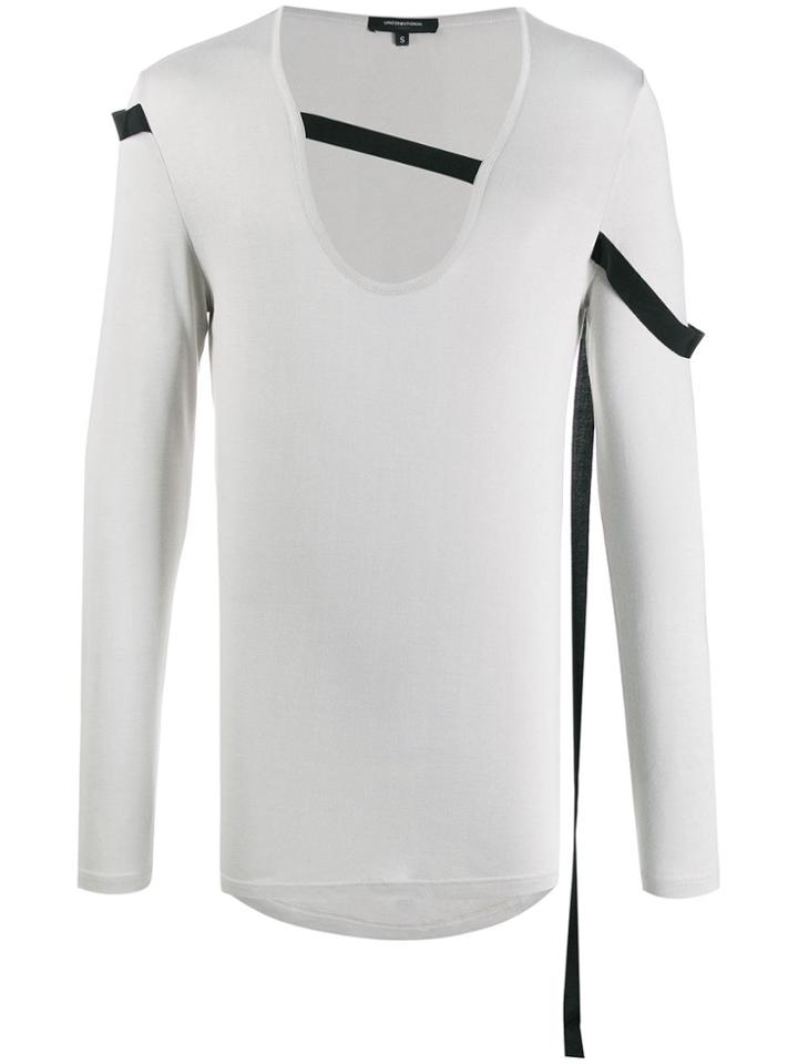 Unconditional Webbing Strap Jumper - White