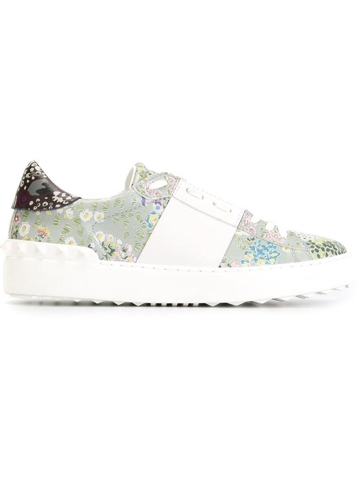 Valentino Garavani 'open' Floral Sneakers