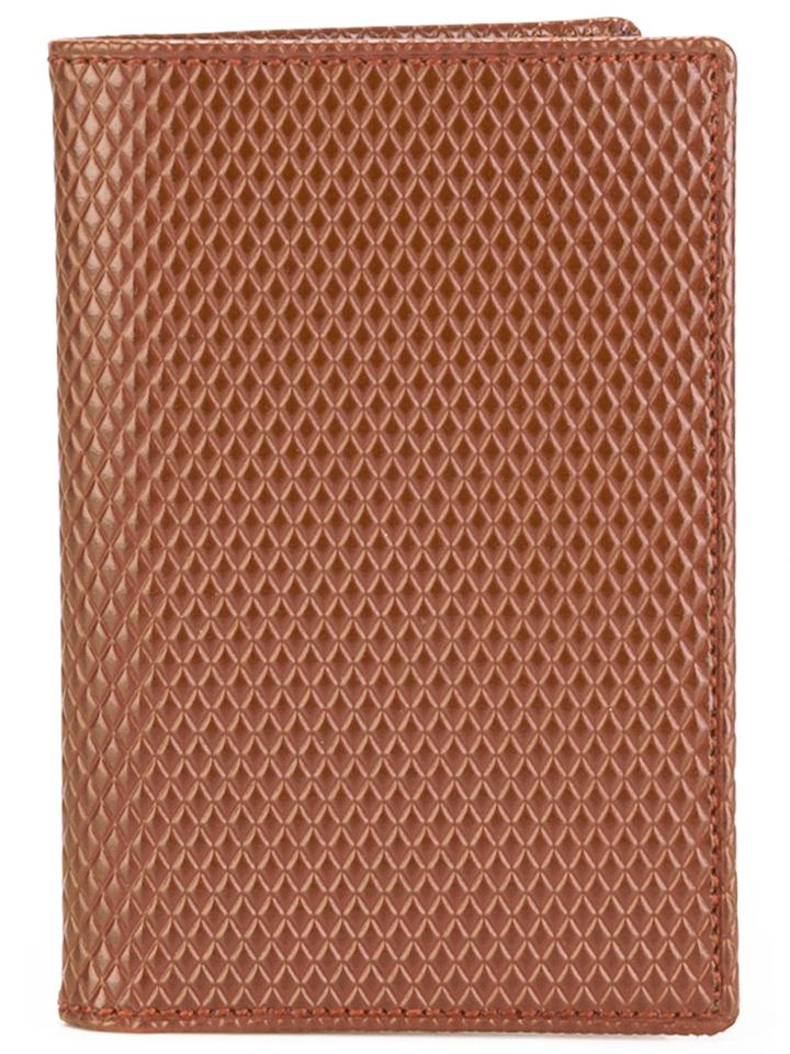 Comme Des Garçons Wallet Luxury Group Billfold Wallet - Brown