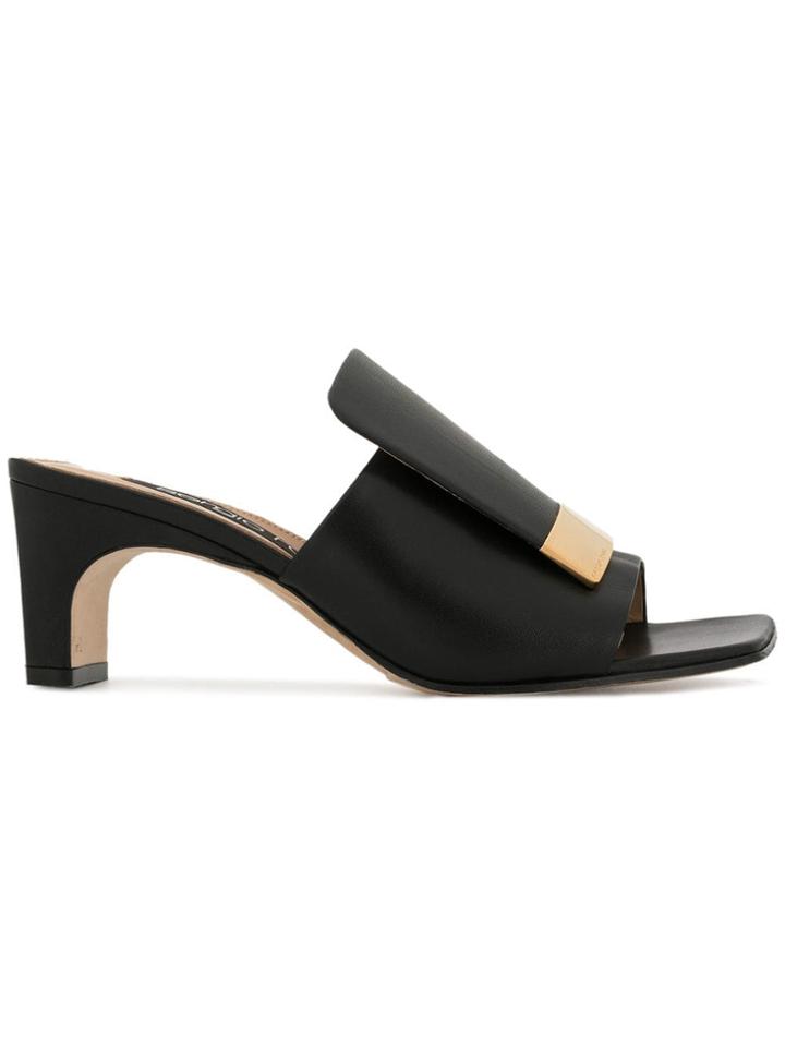 Sergio Rossi Sr1 Sabot Pumps - Black